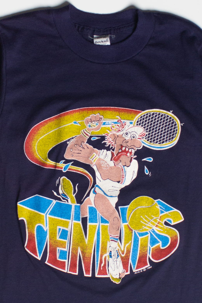 Vintage Crazy Tennis T-Shirt (1982)