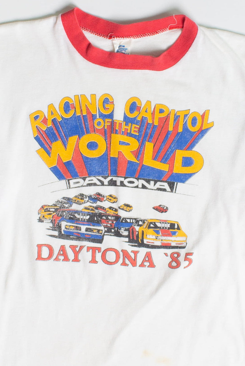Vintage Racing Capitol Daytona Ringer T-Shirt (1985)