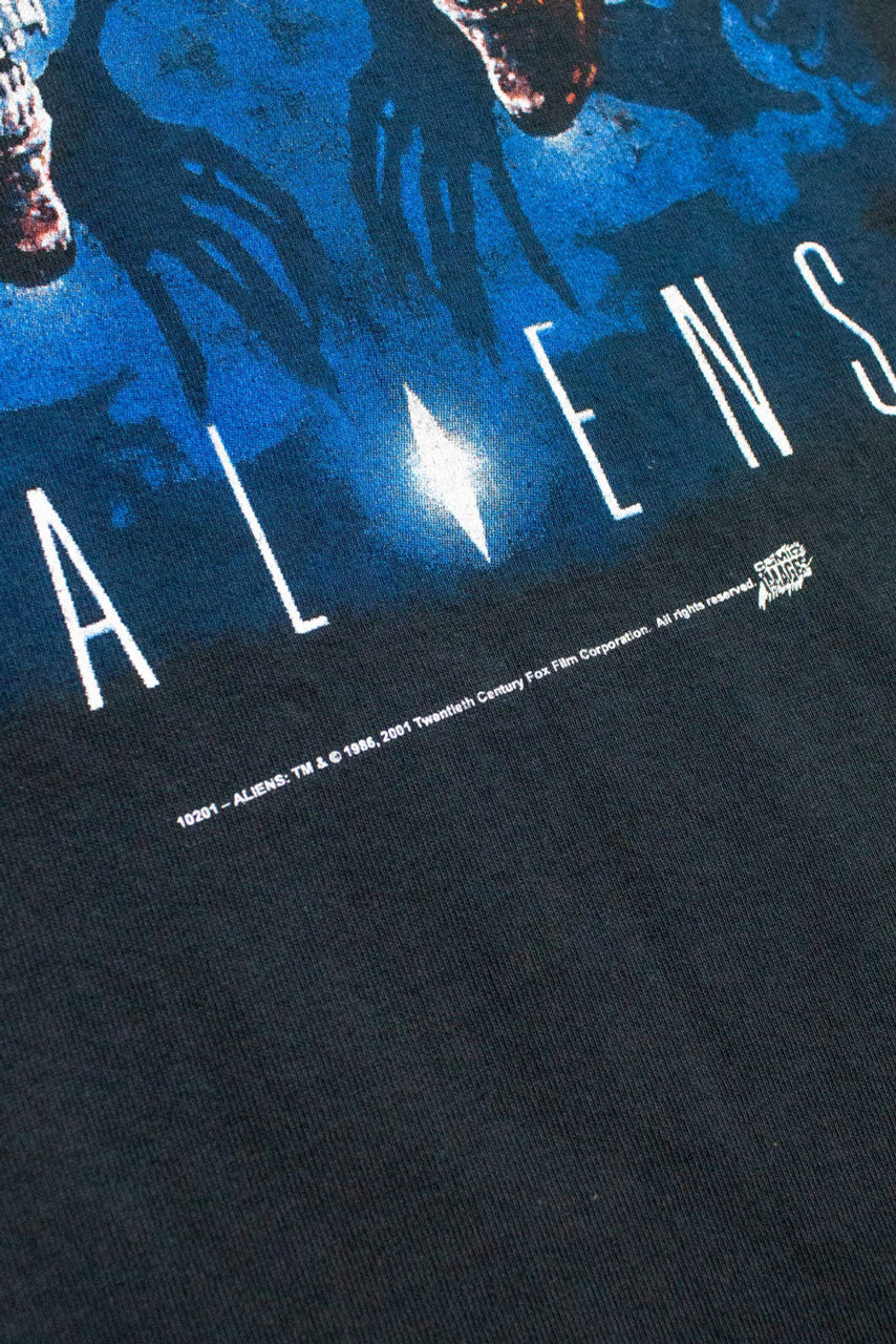 Vintage Aliens Twin Xenomorph T-Shirt (2001)