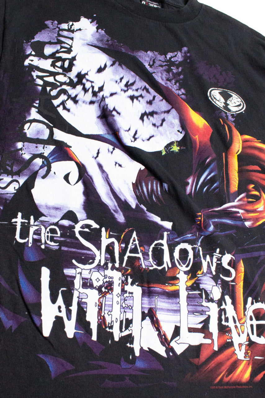 Vintage Spawn 'The Shadows Will Live' T-Shirt (1997)