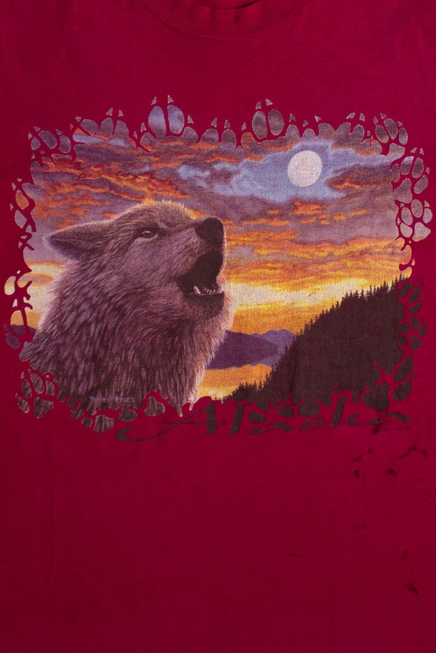 Howling Alaska Wolf T-Shirt