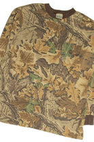 Camo Leaves Long Sleeve T-Shirt