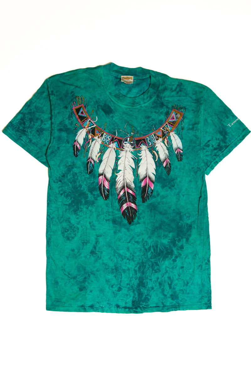 Teal Feather T-Shirt