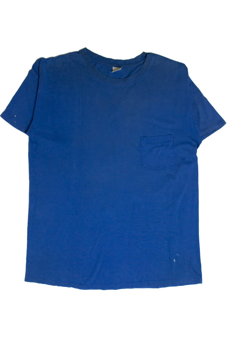 Blue Pocket T-Shirt 1