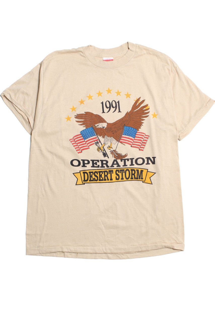 Vintage Operation Desert Storm T-Shirt (1991)