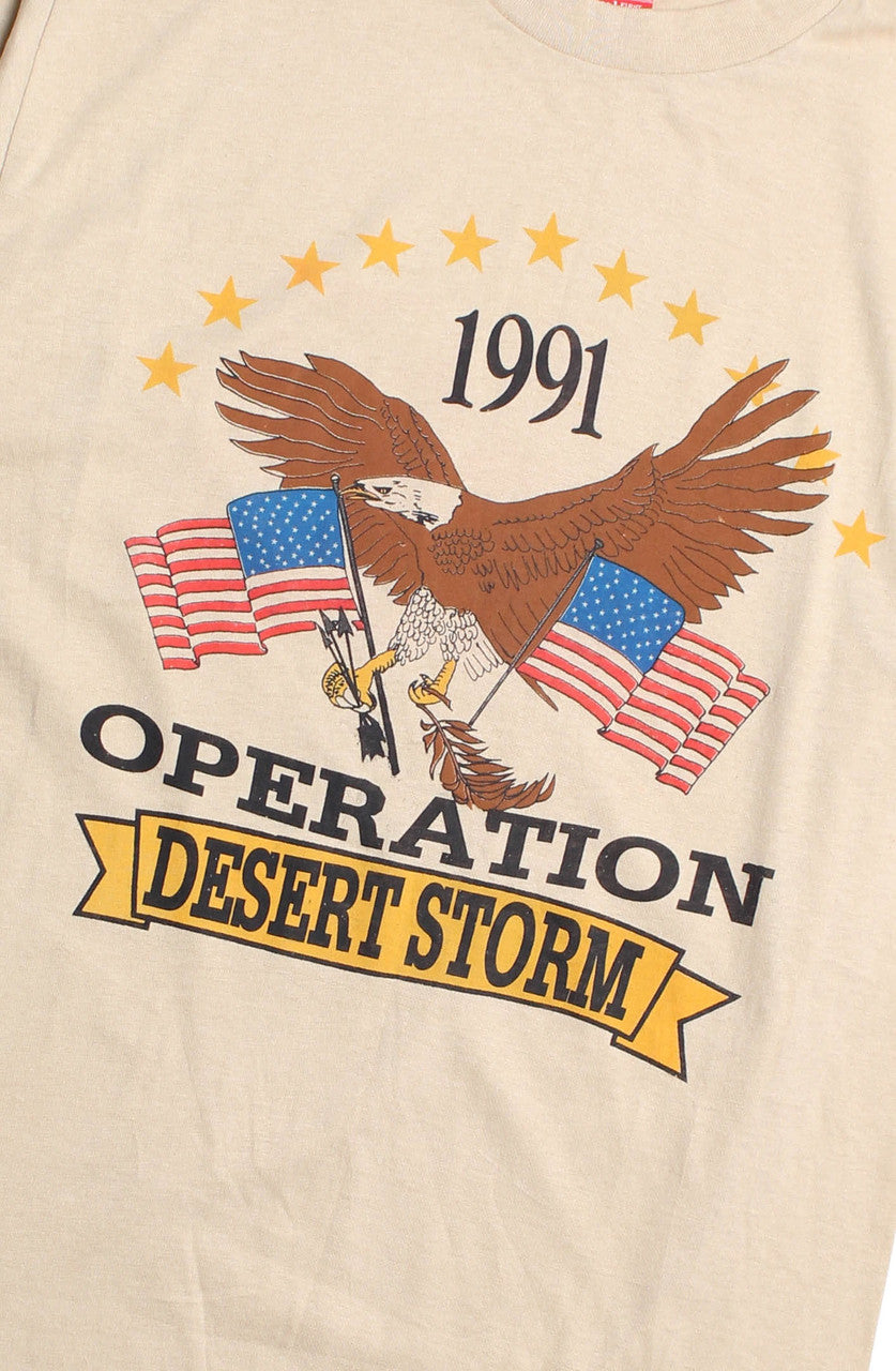 Vintage Operation Desert Storm T-Shirt (1991)
