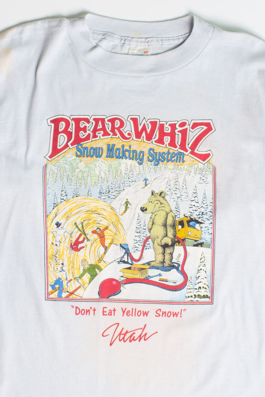 Vintage Bear Whiz Utah T-Shirt (1986)