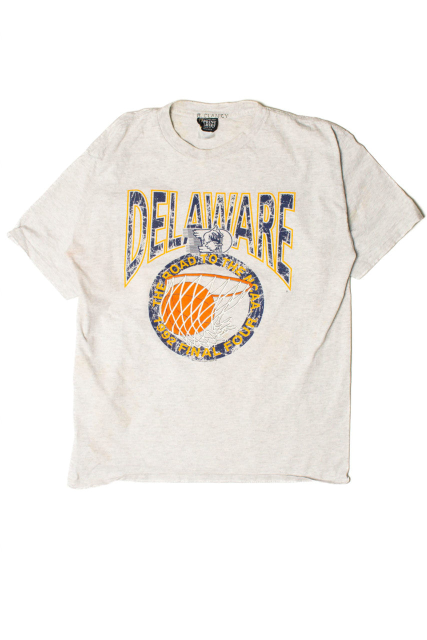 Vintage Delaware Basketball T-Shirt (1992)
