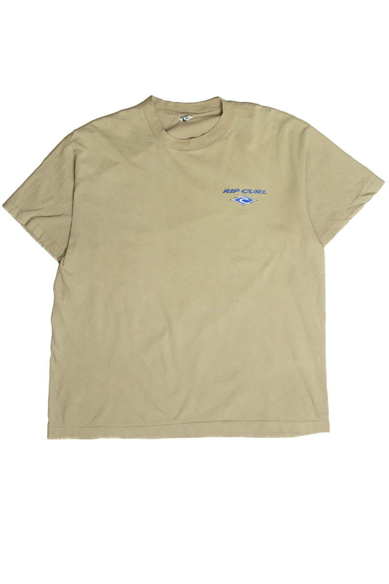 Beige Rip Curl T-Shirt