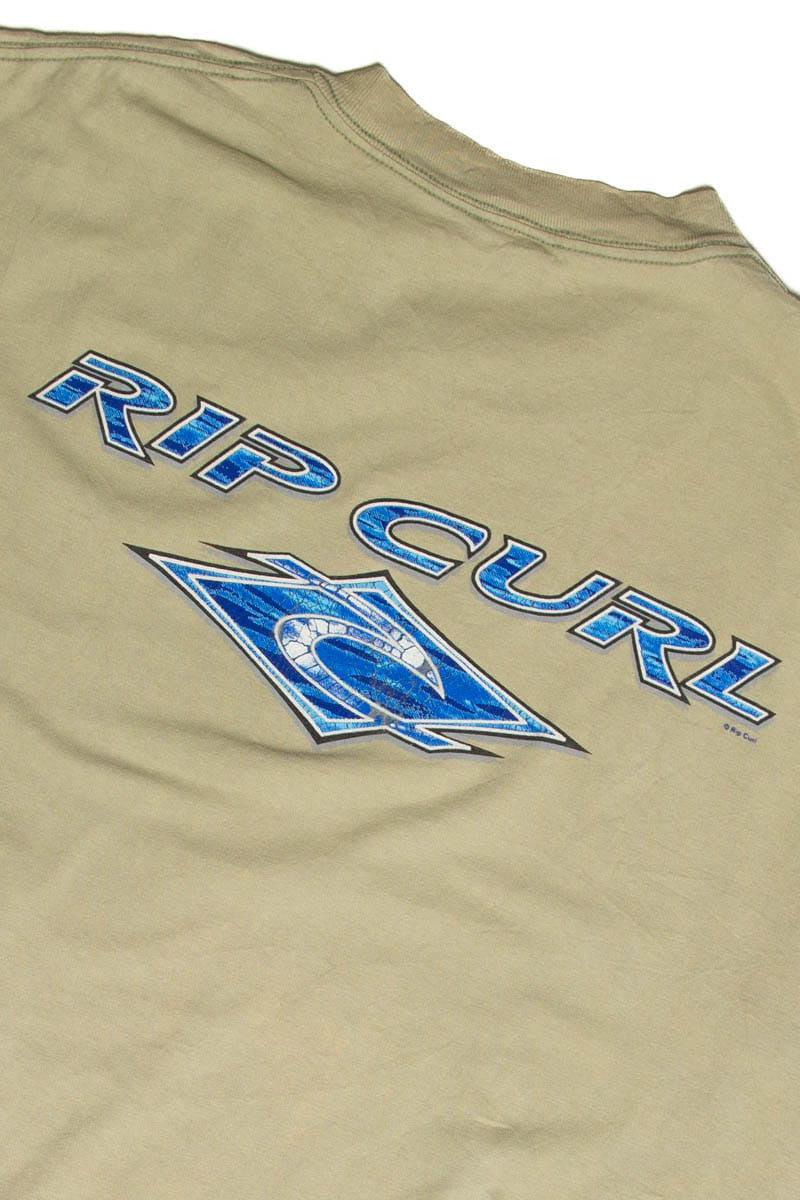Beige Rip Curl T-Shirt