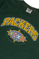 Vintage Green Bay Packers Super Bowl 32 T-Shirt (1998)