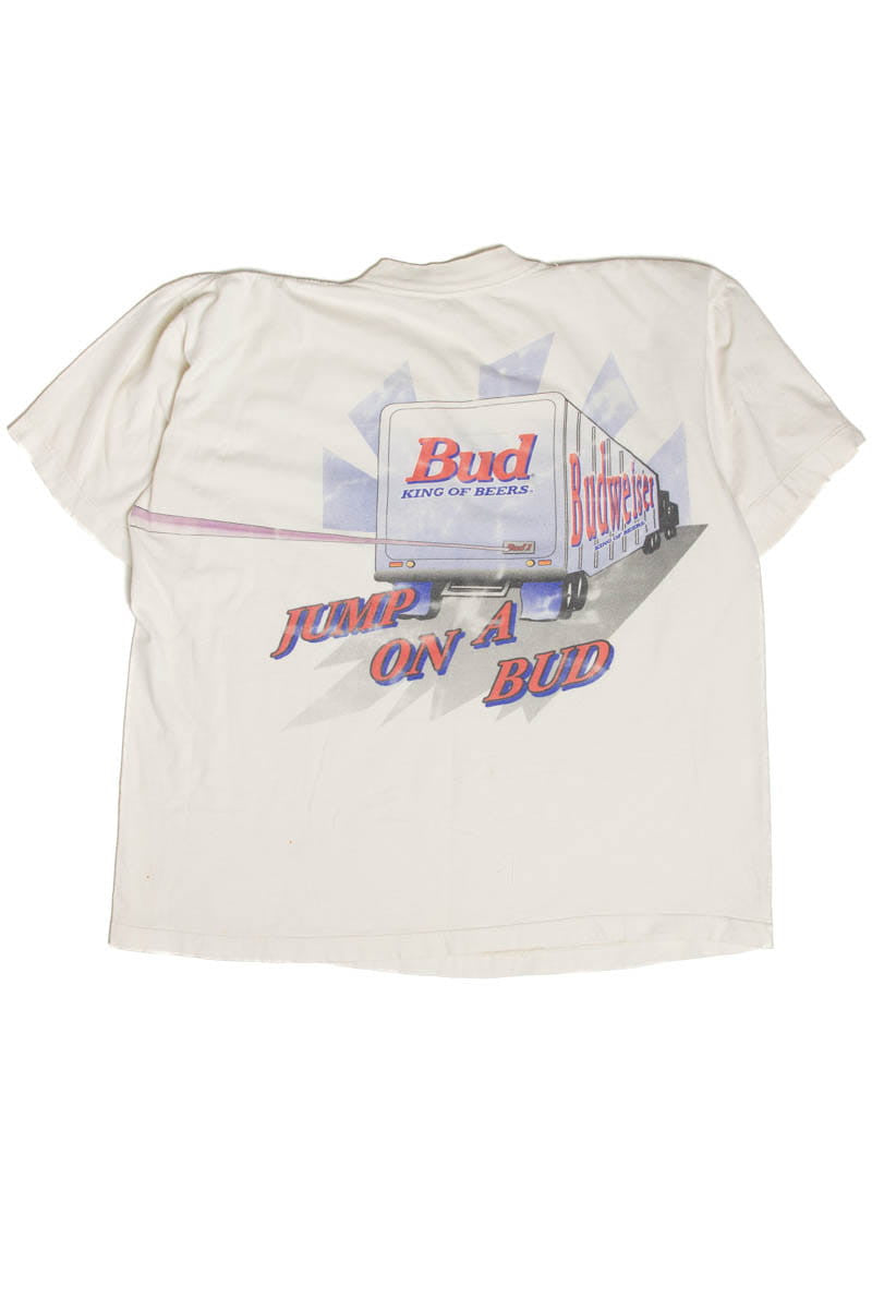 Vintage Jump On A Bud Budweiser T-Shirt (1995)