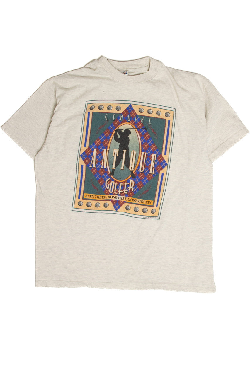 Vintage Antique Golfer T-Shirt (1995)