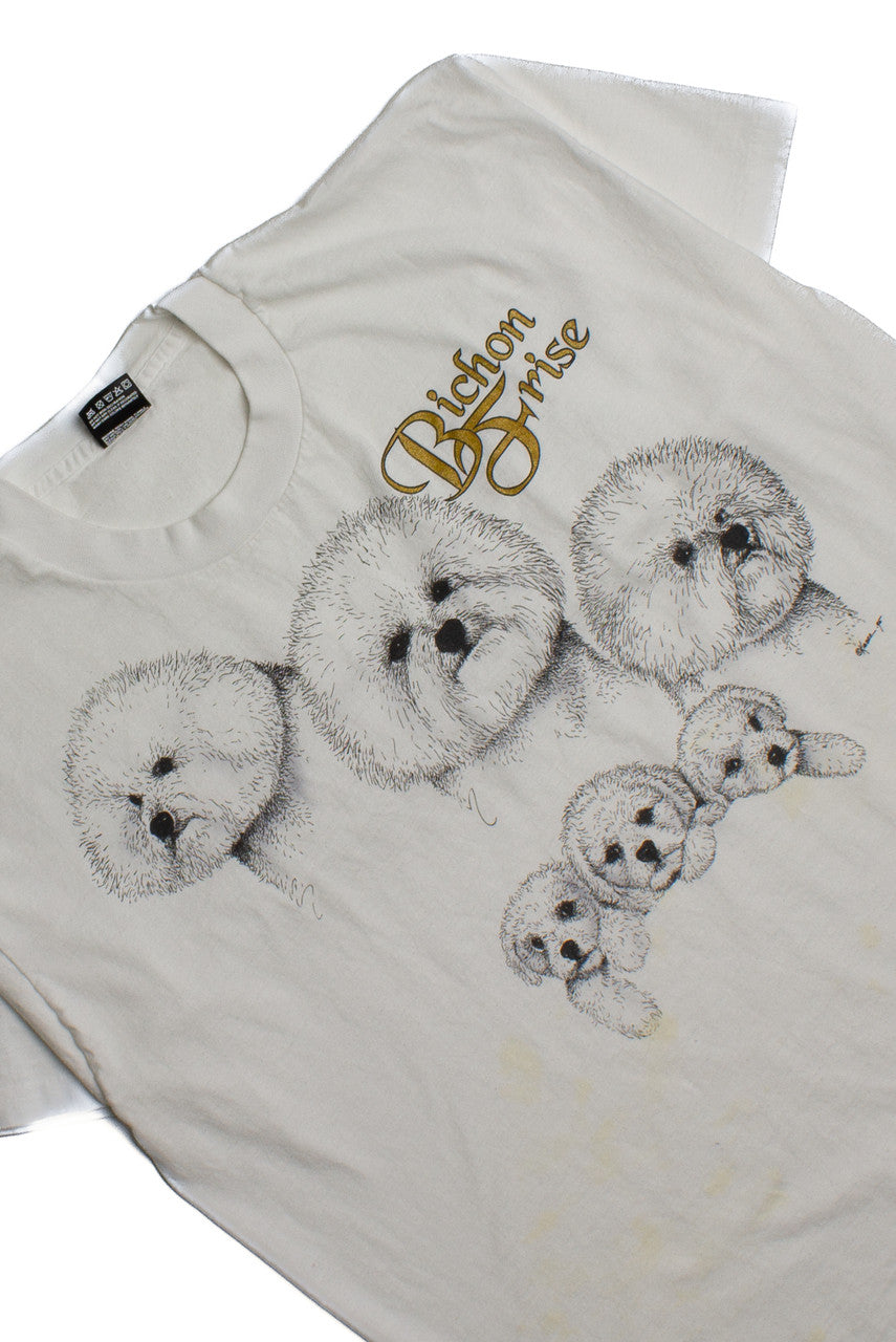 Vintage 90s Bichon Frise T-Shirt
