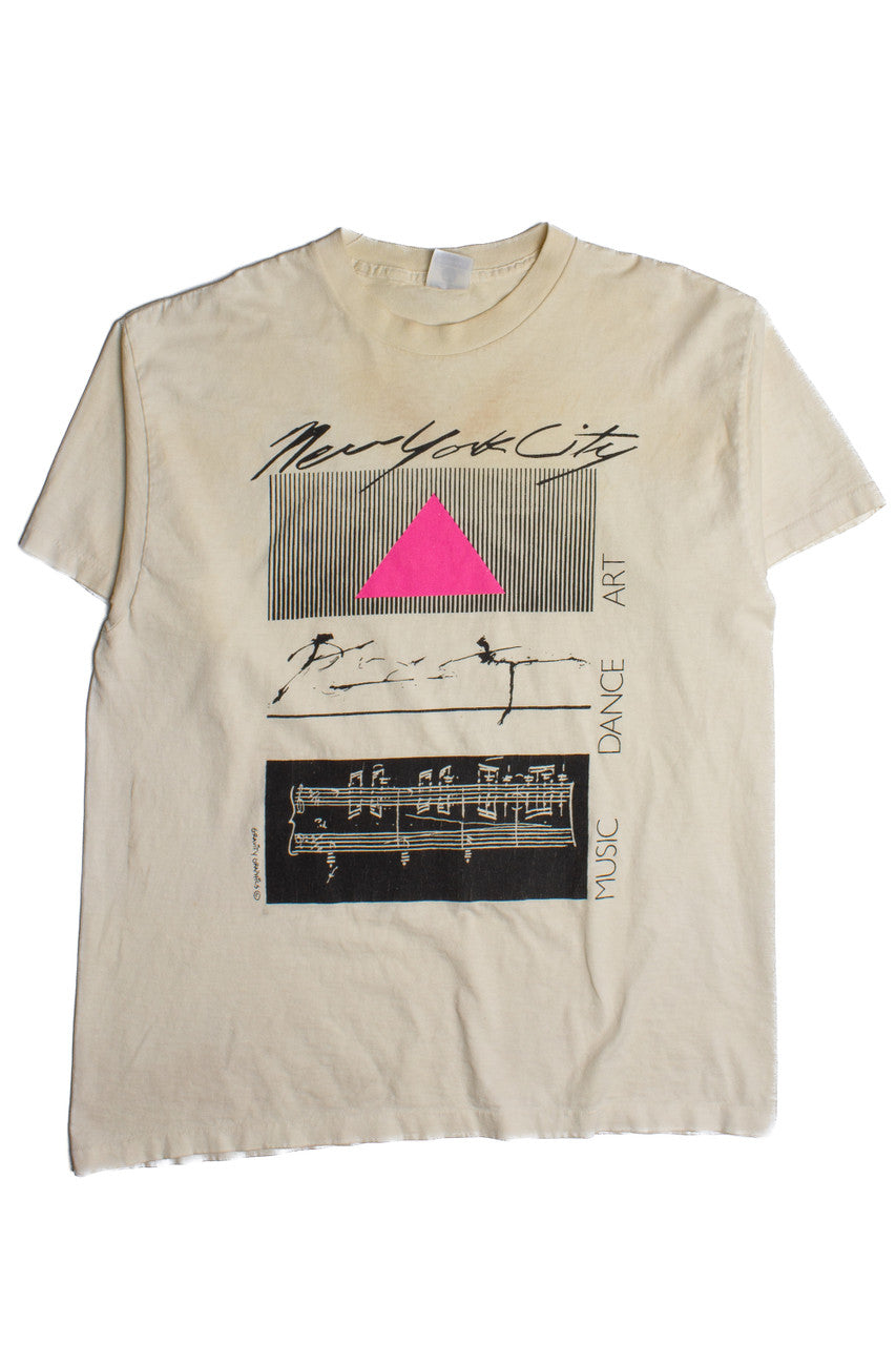 Vintage NYC Music T-Shirt (1980s)
