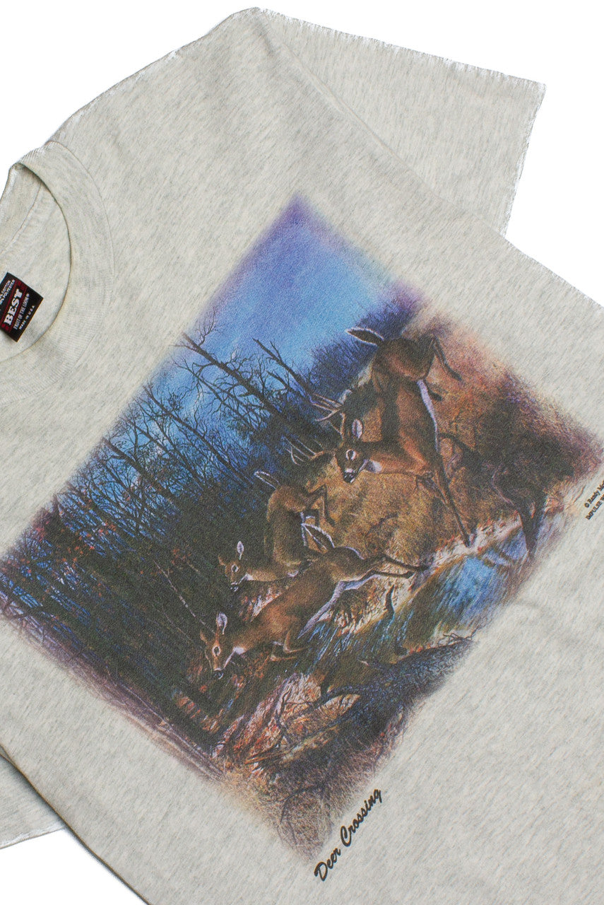 Vintage Deer T-Shirt (1990s) 8300