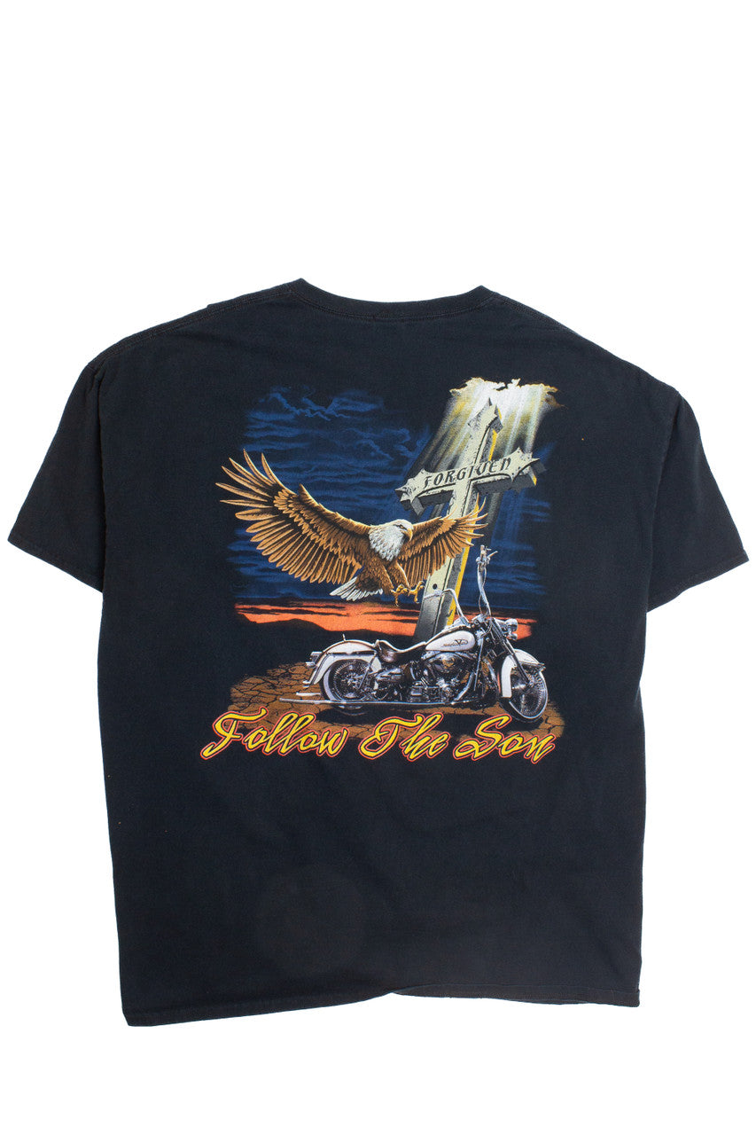 Vintage 90s Motorcycle T-Shirt 8305