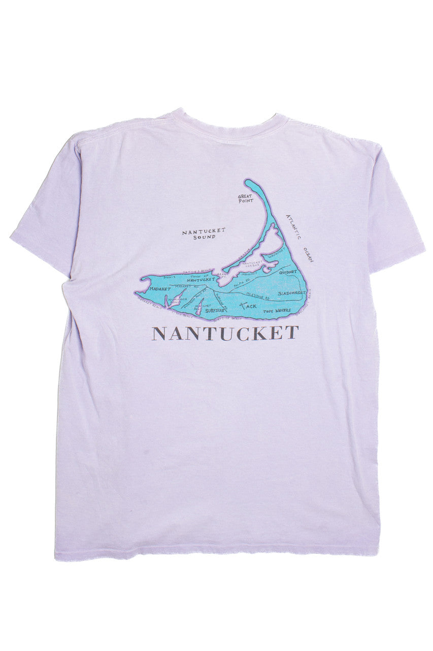 Vintage Purple Nantucket T-Shirt (1990s)