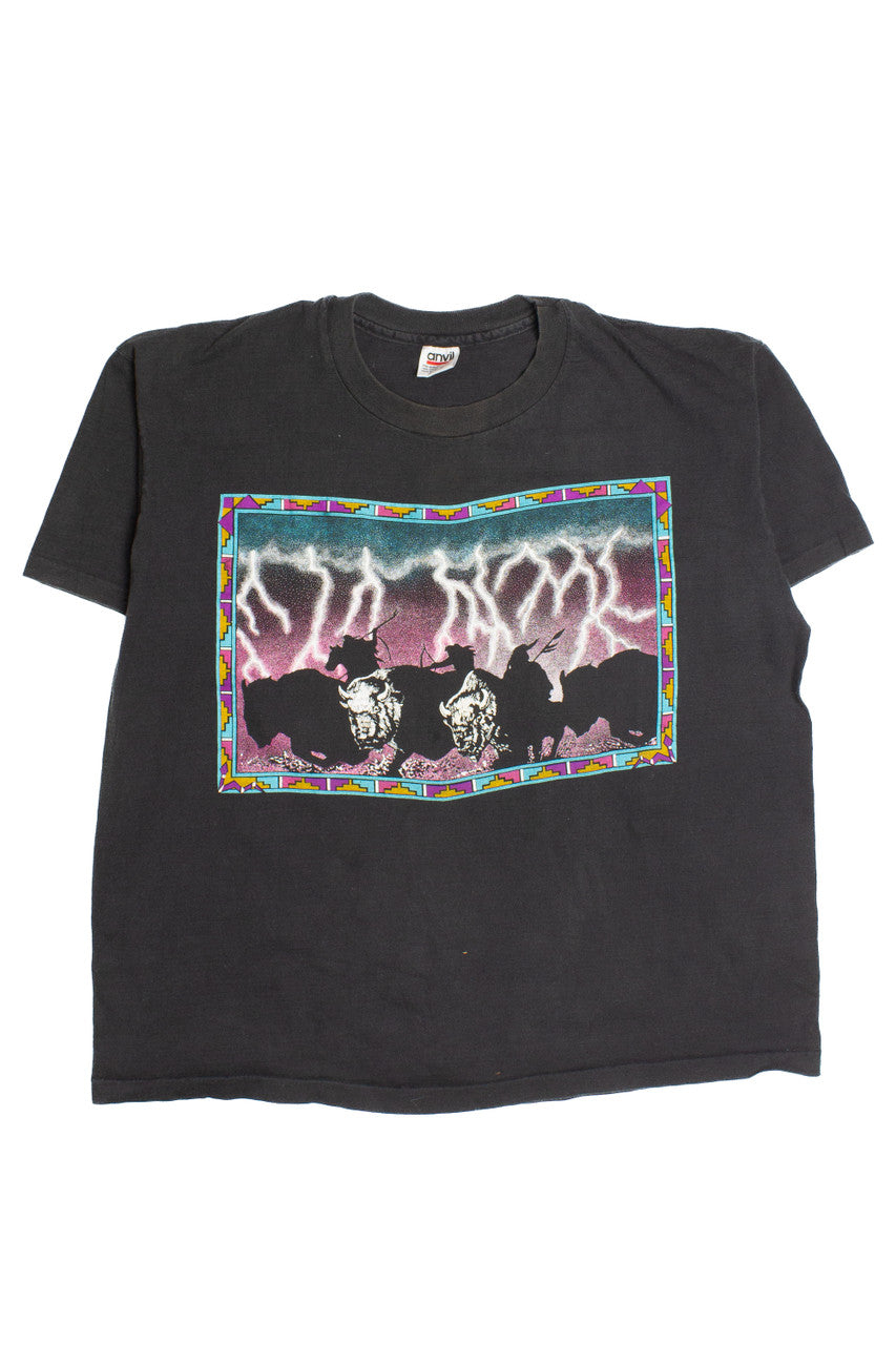Vintage Lightening Storm T-Shirt (1990s)