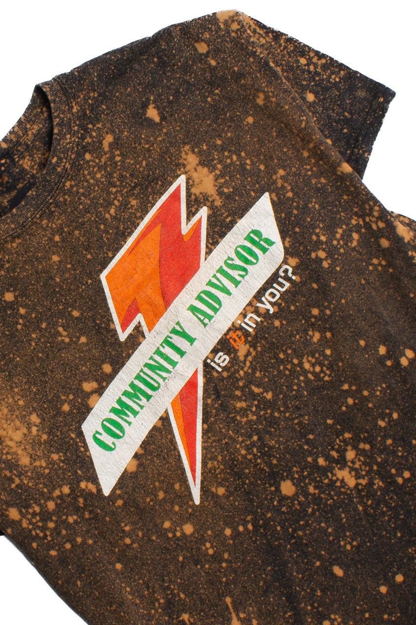 Vintage Community Advisor Phrase T-Shirt (2000s)