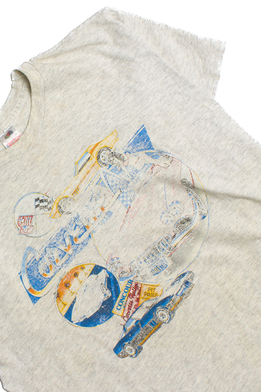 Vintage Corvette Graphic T-Shirt (1990s) 8329