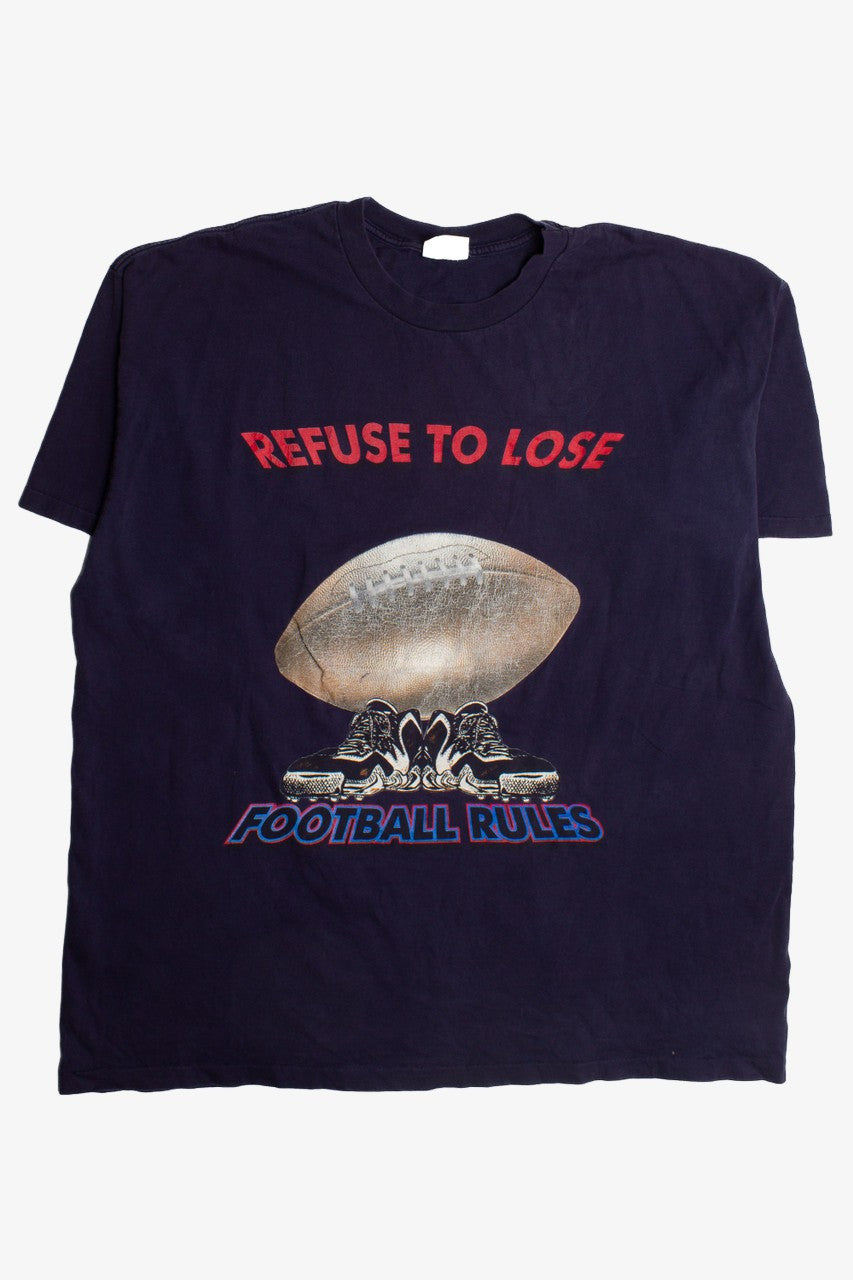 Vintage Refuse To Lose Phrase T-Shirt (1990s)