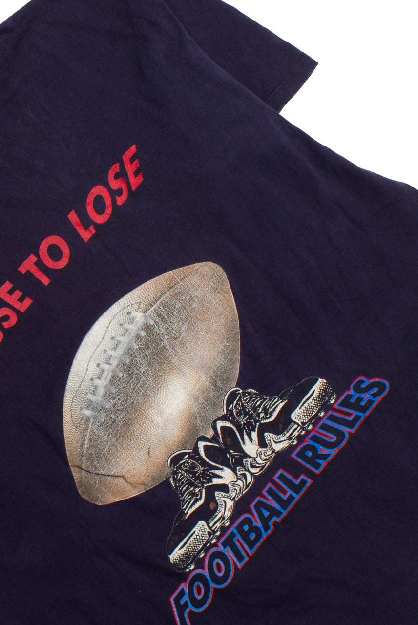 Vintage Refuse To Lose Phrase T-Shirt (1990s)