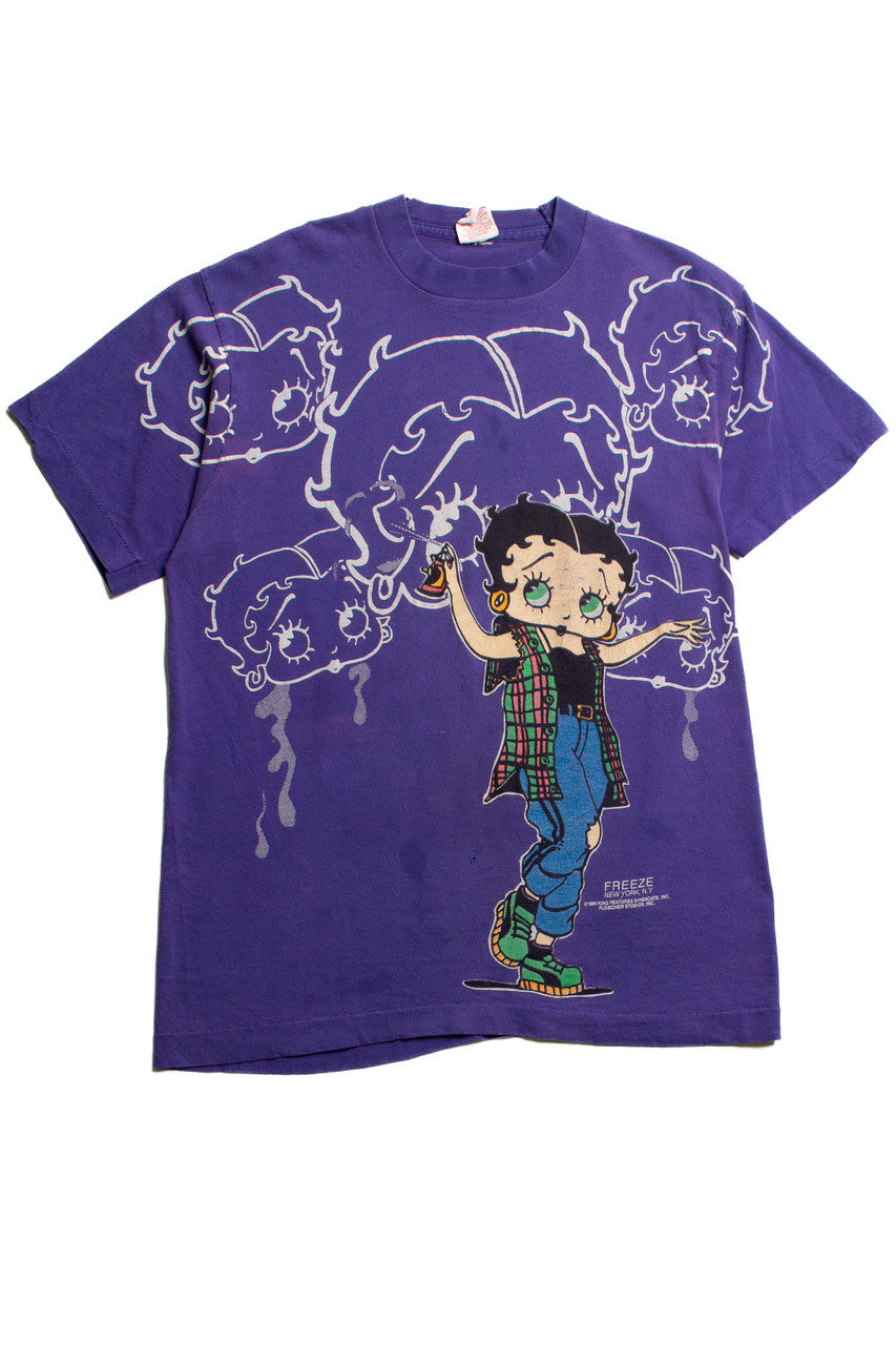 Vintage Betty Boop Freeze NY Shirt (1994)