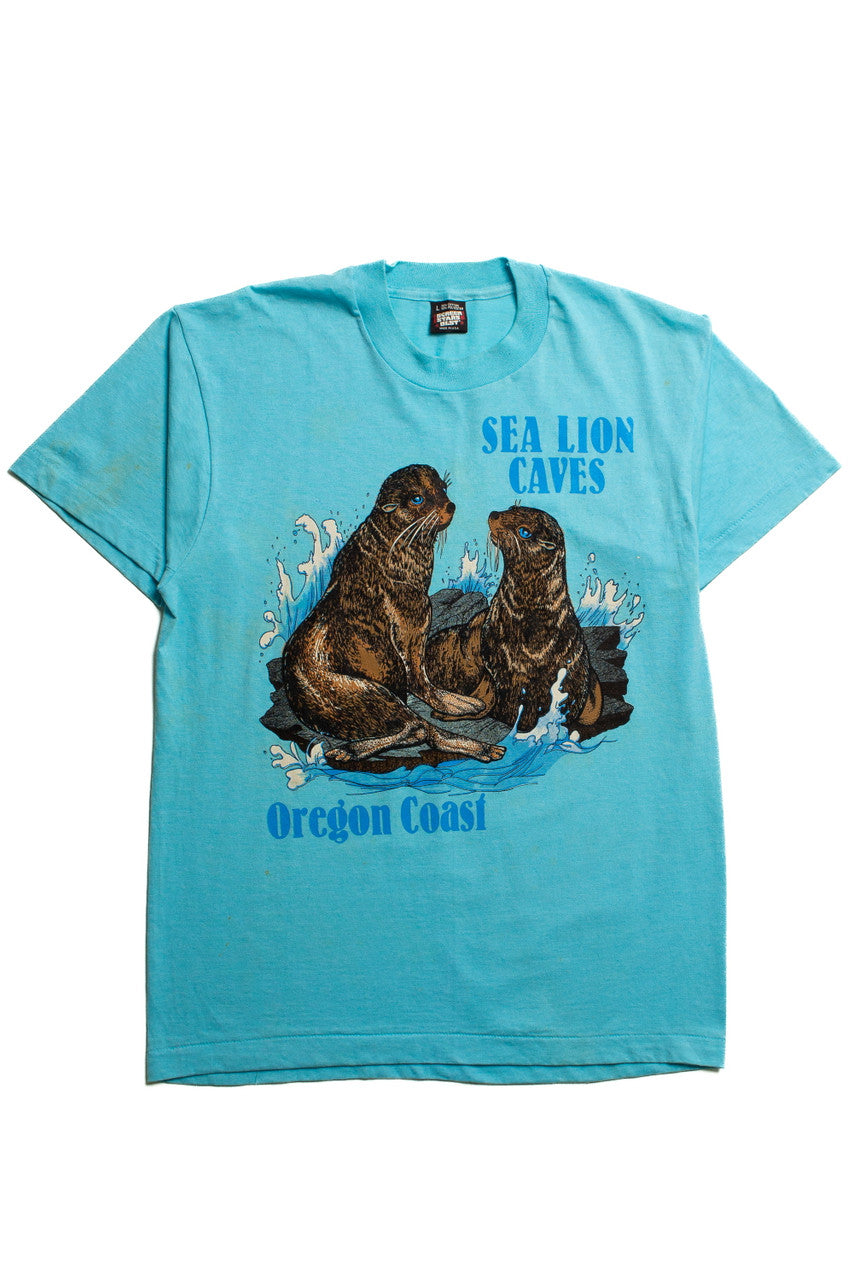 Vintage Oregon Coast Sea Lions Shirt (1990s)
