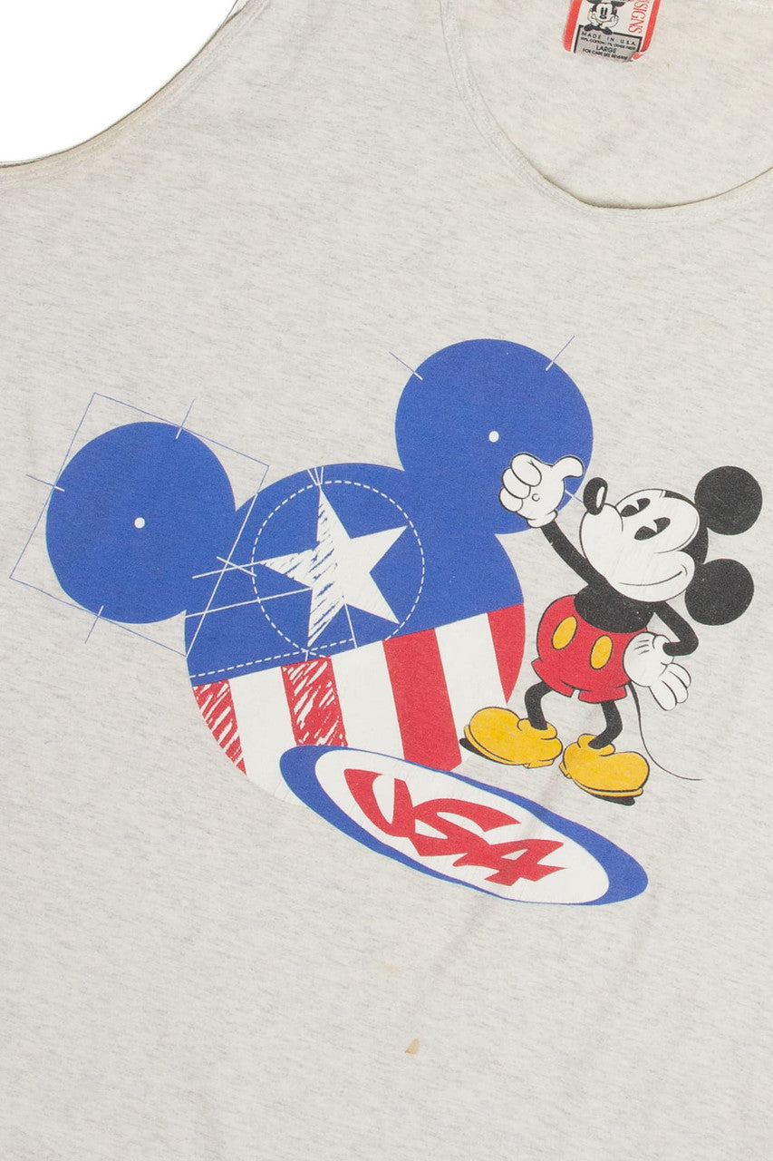 USA Mickey Mouse Tank Top