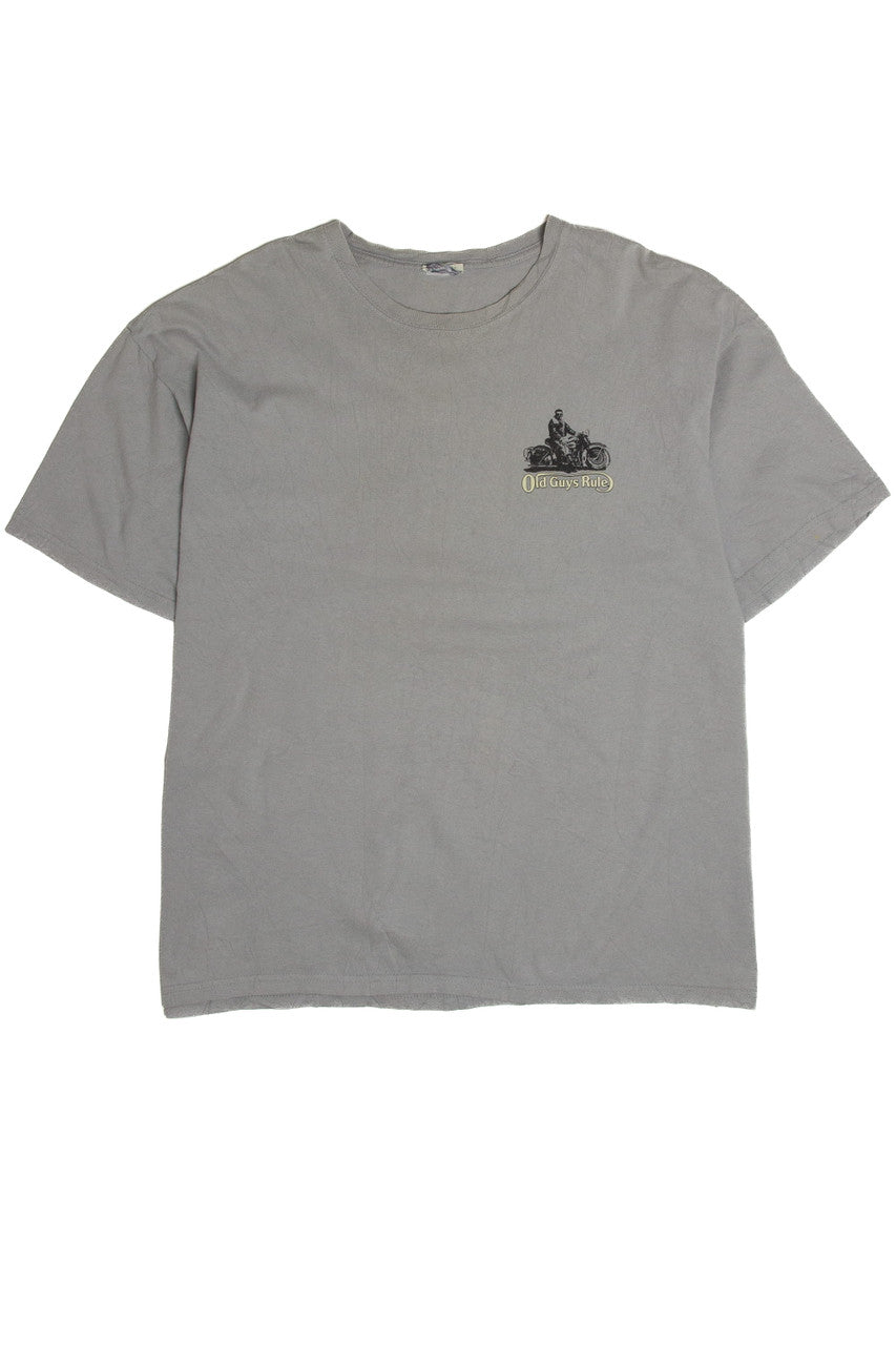 Old Guys Rule Motorcycle T-Shirt