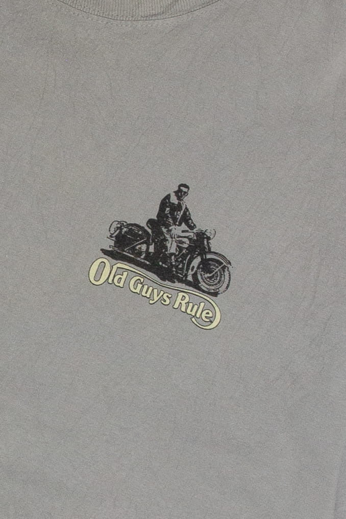 Old Guys Rule Motorcycle T-Shirt