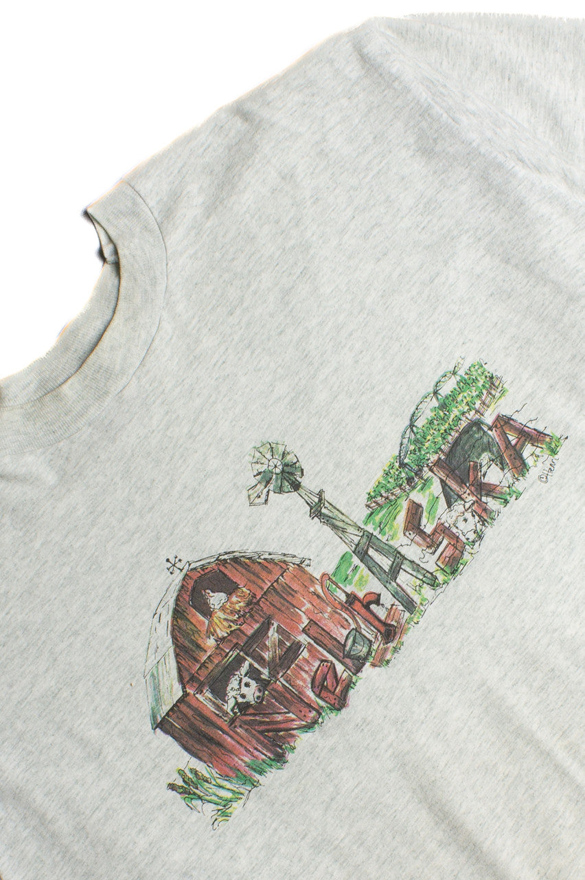 Vintage Nebraska T-Shirt (1990s) 8415