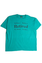 Vintage Retired Phrase T-Shirt (90s) 8427