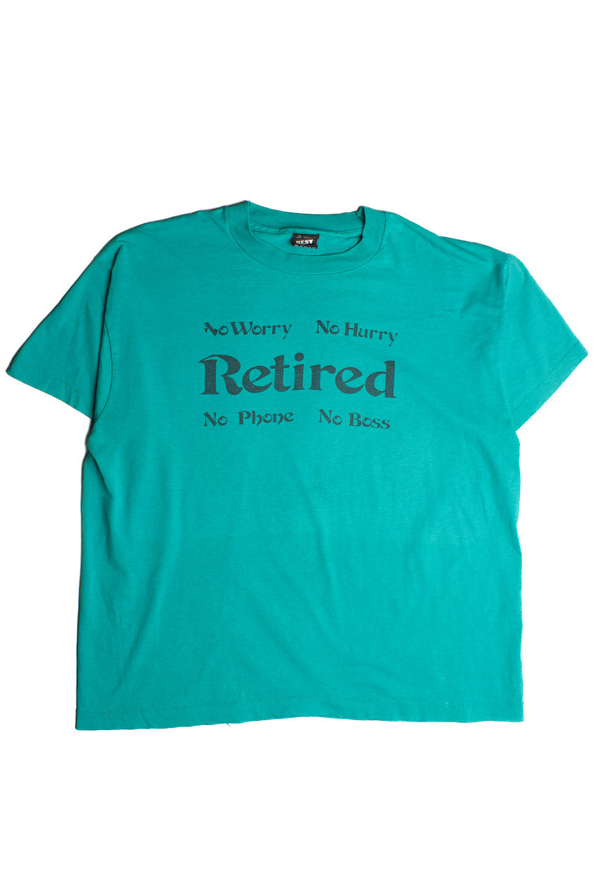 Vintage Retired Phrase T-Shirt (90s) 8427
