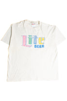 Vintage Lite Beer T-Shirt (1980s) 8430