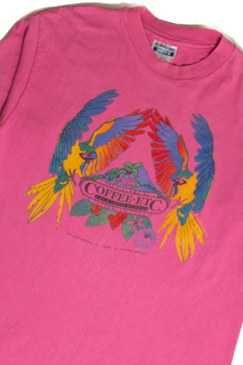 Vintage Coffee Etc. T-Shirt (sz. Large)