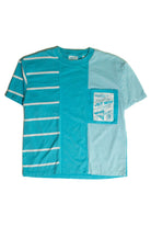 Vintage Jet Way Striped Pocket T-Shirt (sz. Medium)