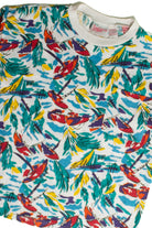 Vintage Tropical Print Pocket T-Shirt (sz. Large)