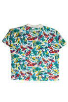Vintage Tropical Print Pocket T-Shirt (sz. Large)