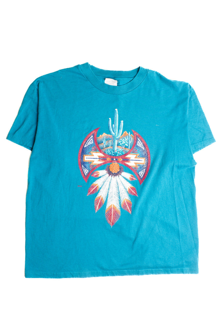 Vintage Cactus Graphic T-Shirt (1990s) 8450