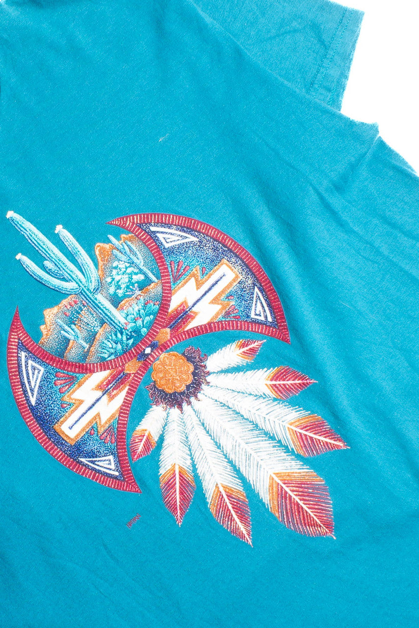 Vintage Cactus Graphic T-Shirt (1990s) 8450