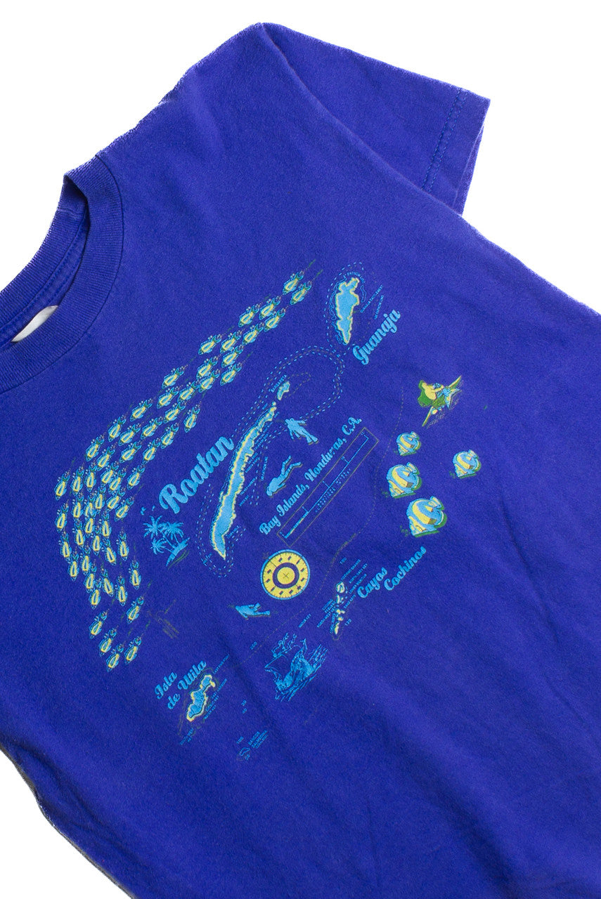 Vintage Roatan Fedgi T-Shirt (1990s) 8456