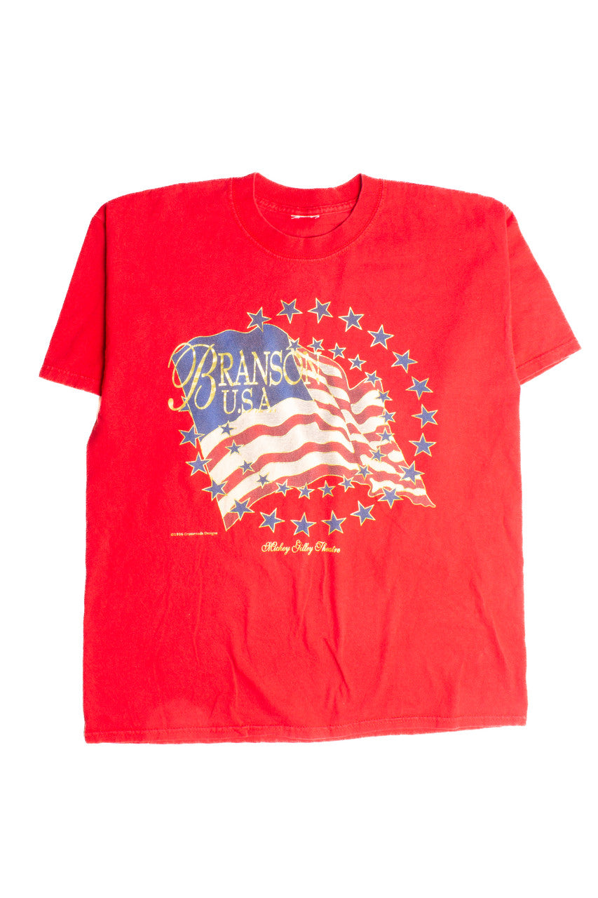 Vintage Missouri American Flag T-Shirt (1990s) 8462