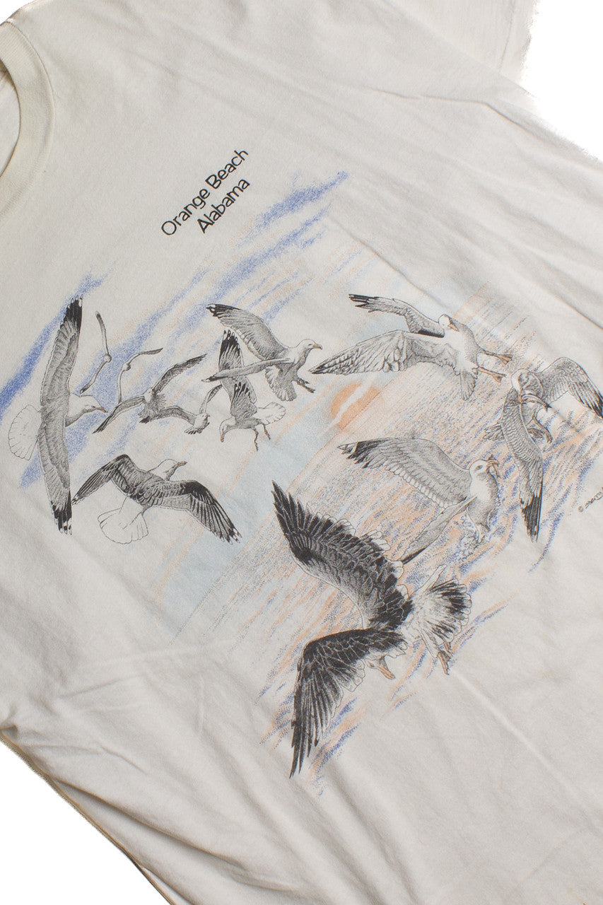 Vintage Alabama Birds T-Shirt (1990s) 8464
