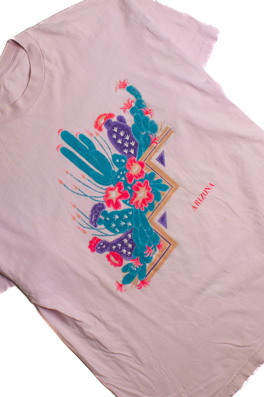 Vintage Arizona Cactus T-Shirt (1990s) 8469