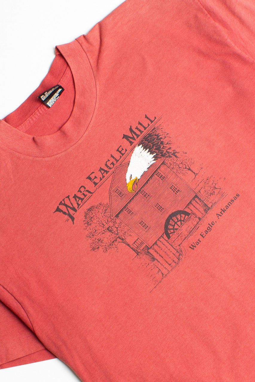 Vintage War Eagle Mill T-Shirt (1990s) 8477