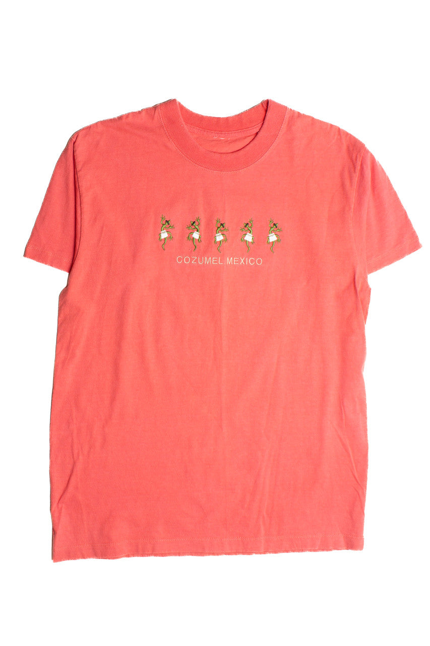 Vintage Cozumel Mexico T-Shirt (1990s) 8482
