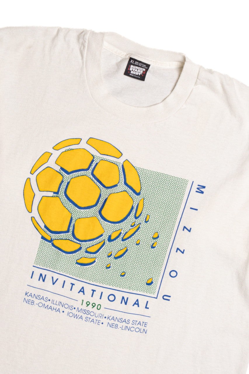 1990 Mizzou Invitational Single Stitch T-Shirt 8527