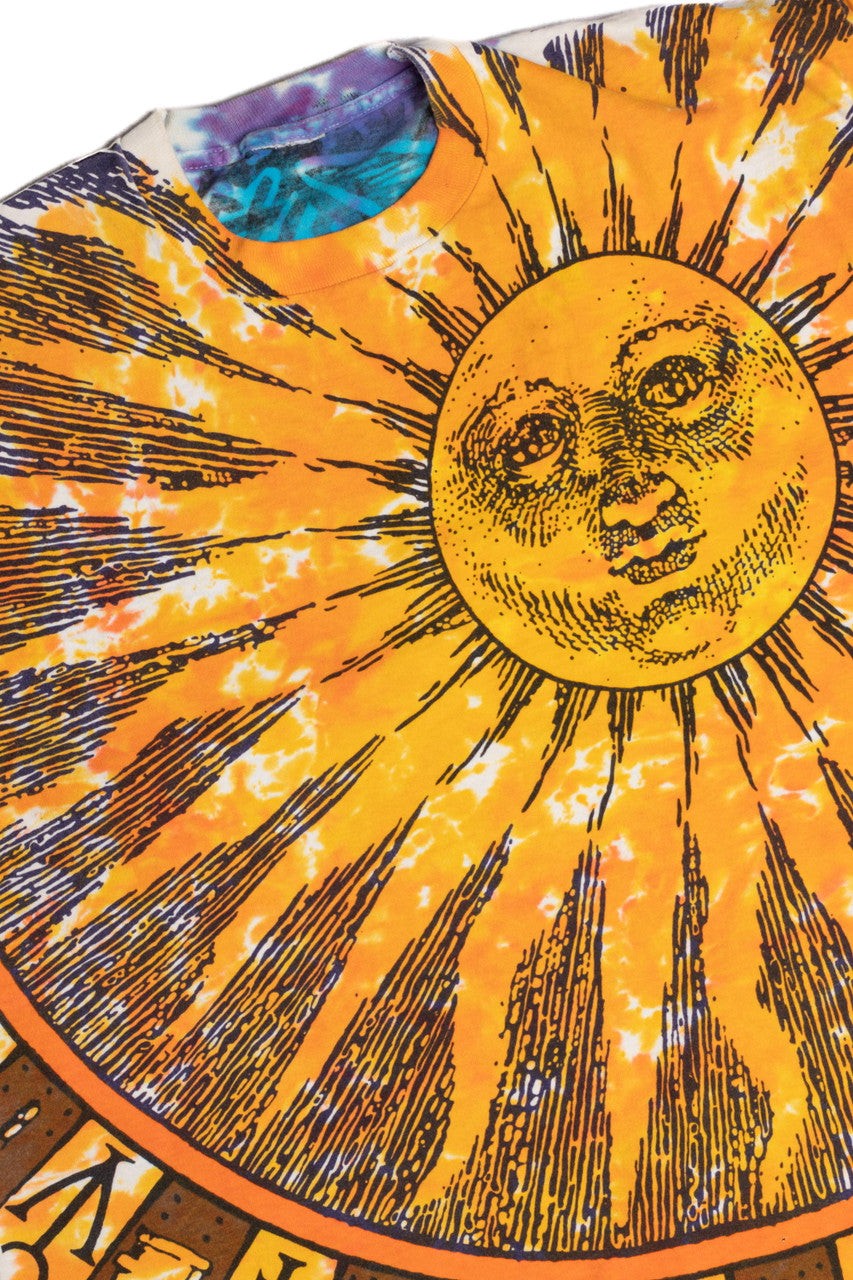 Liquid Blue Sun and Moon Single Stitch T-Shirt 8533